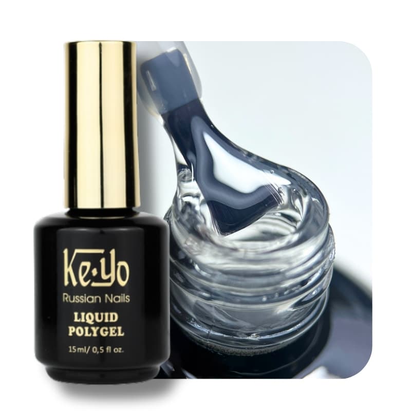 KEYO Polygel Liquido, 15 ml clear